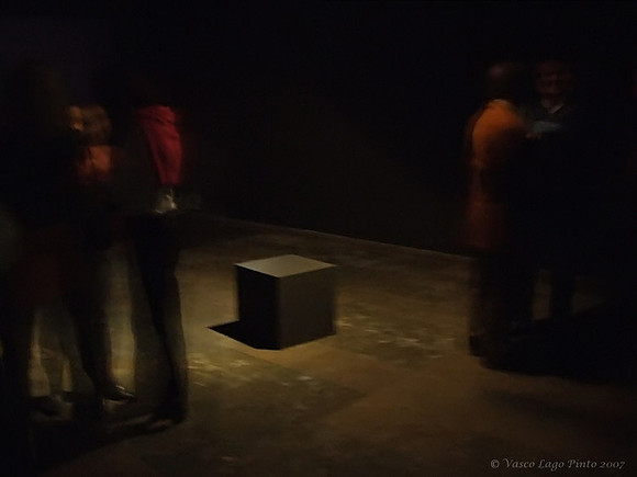 Installation "O Gozo" the artist Nuno Vasa in Cooperativa de Comunicação e Cultura de Torres Vedras